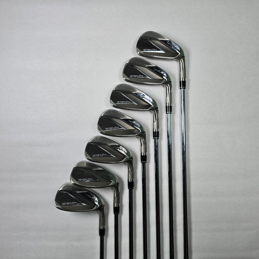 TaylorMade STEALTH Iron Set (5-Gw) 7pcs | R Flex | KBS MAX MT R 85 Shaft