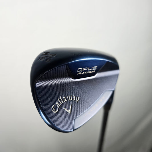 Demo Callaway 2024 OPUS Platinum Blue Wedge 54° 12 | S Grind | True Temper Dynamic Gold MID 115 Gunmetal Steel