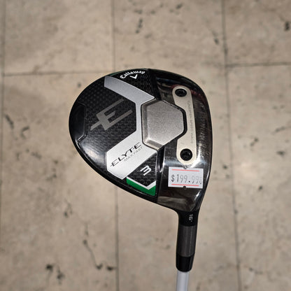 Callaway Elyte Max Fast 3 Wood 16° Mitsubishi Eldio 40L Graphite