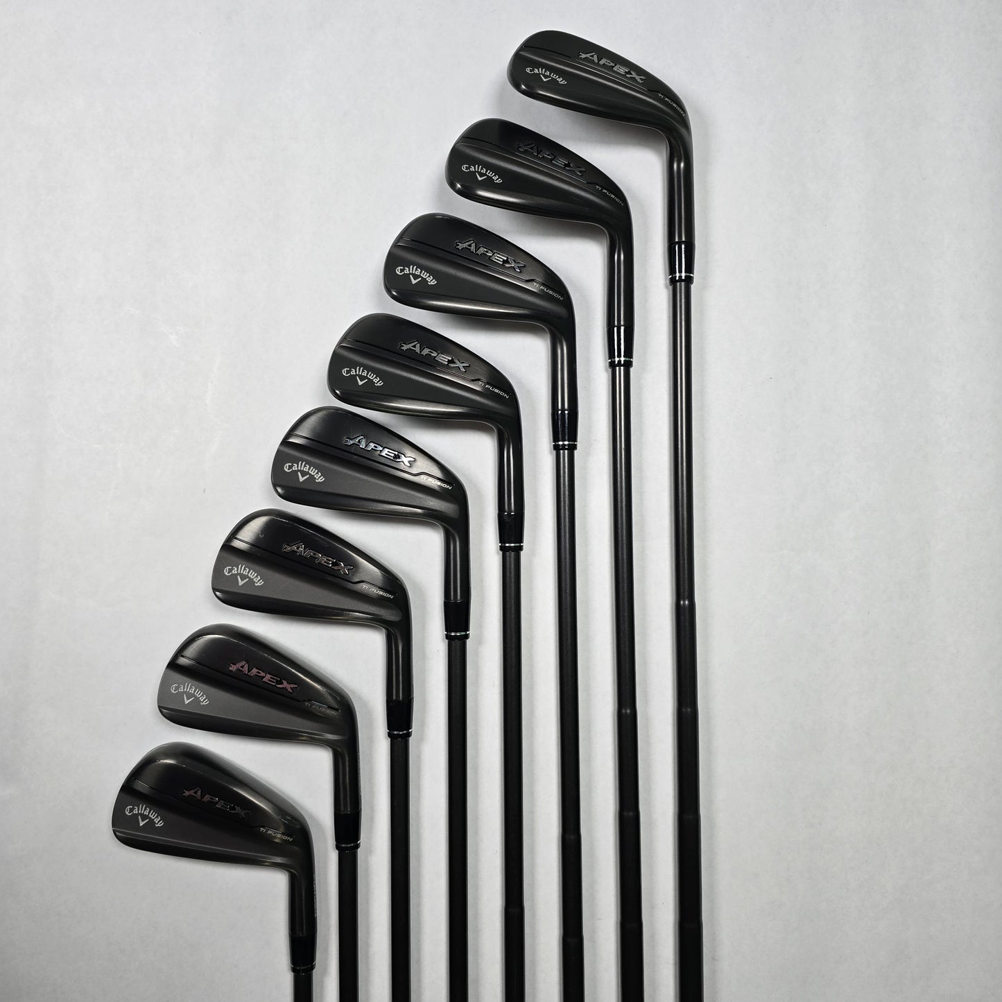 Callaway Apex TiFusion Iron Set (4-Gw) 8pcs | R Flex | True Temper Dynamic Gold MID R300 Shaft