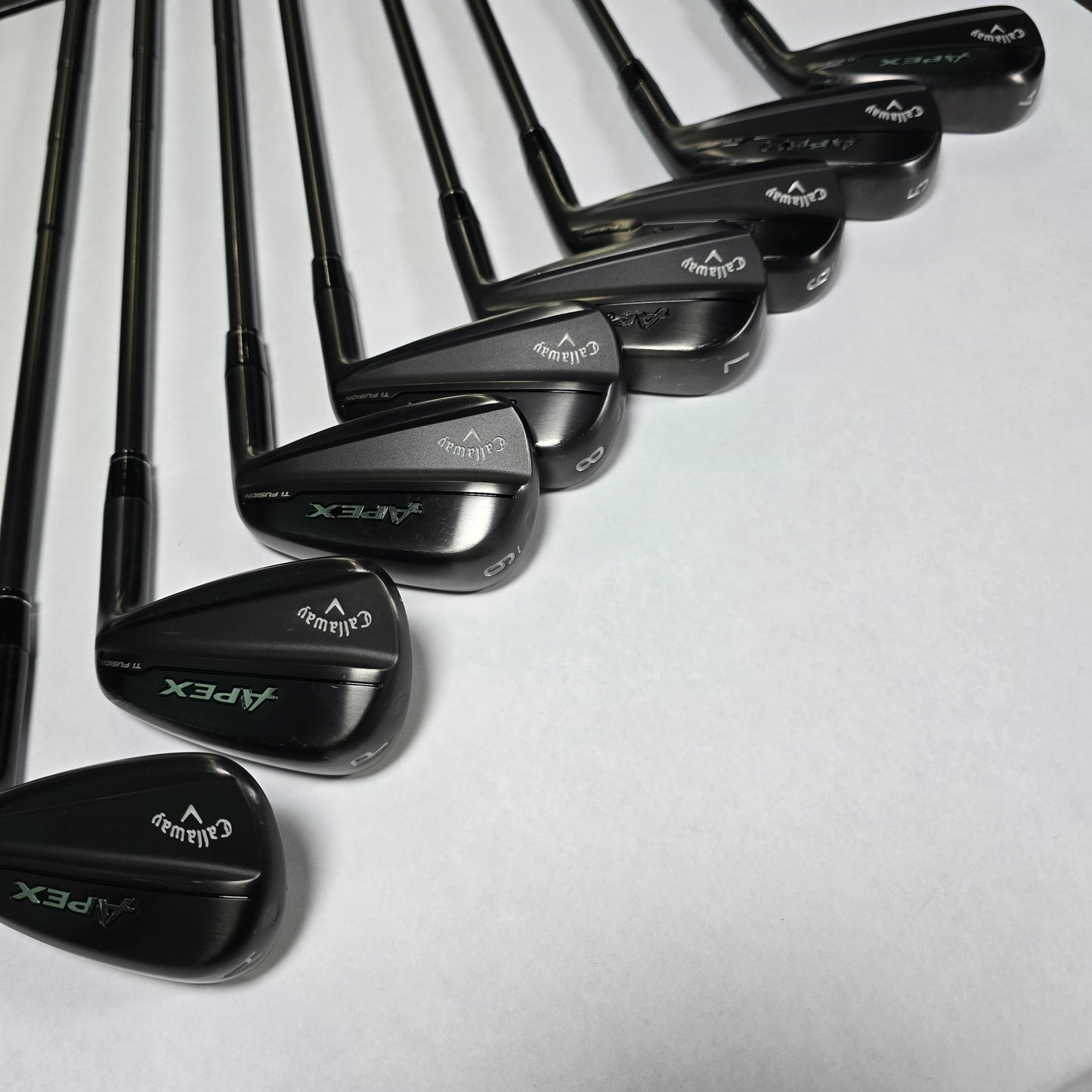 Callaway Apex TiFusion Iron Set (4-Gw) 8pcs | R Flex | True Temper Dynamic Gold MID R300 Shaft