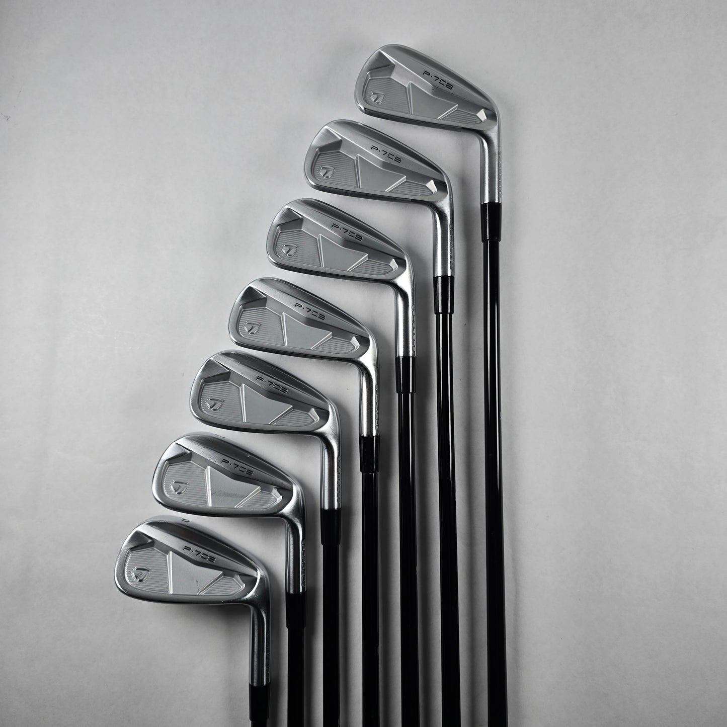 CUSTOM TaylorMade P-7CB Iron Set (4-Pw) 7pcs | TX Flex | Mitsubishi Chemical MMT 125 TX Type 304ss Shaft