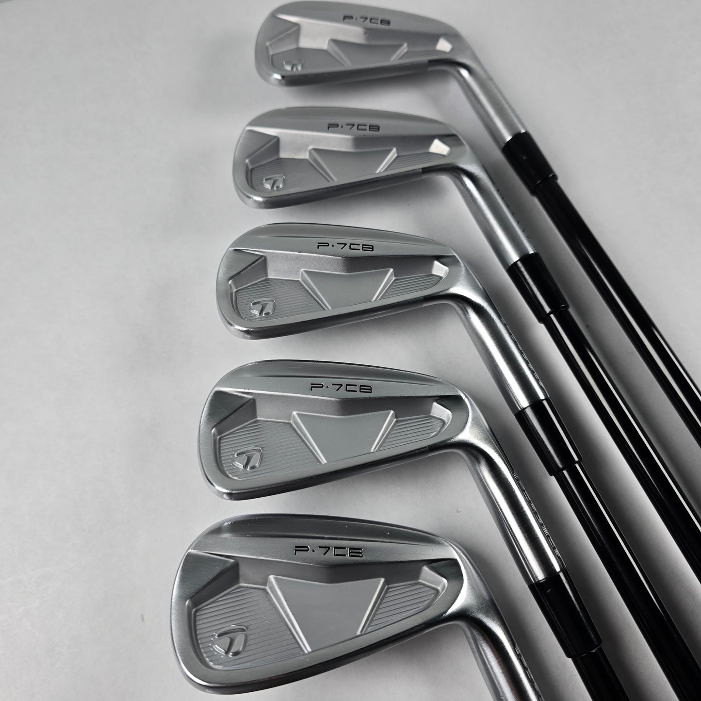 CUSTOM TaylorMade P-7CB Iron Set (4-Pw) 7pcs | TX Flex | Mitsubishi Chemical MMT 125 TX Type 304ss Shaft