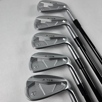 CUSTOM TaylorMade P-7CB Iron Set (4-Pw) 7pcs | TX Flex | Mitsubishi Chemical MMT 125 TX Type 304ss Shaft