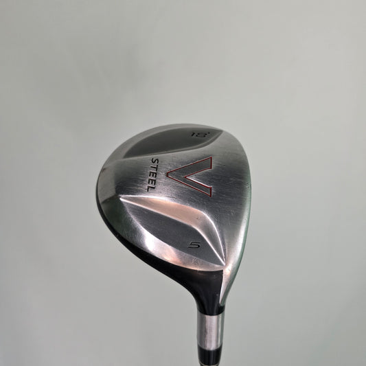 TaylorMade V Steel 5 Wood 18° | S Flex | TaylorMade M.A.S.2 Plus