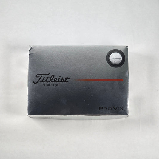 2025 Titleist Pro V1x Black Line (x12) | Buy 5 for Free Shipping!