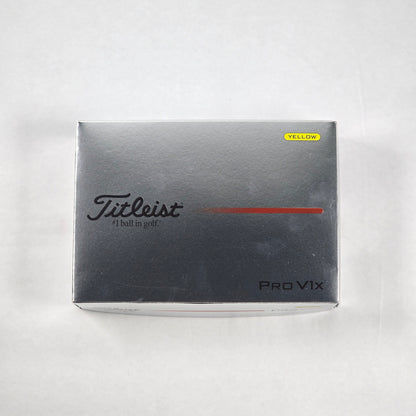 2025 Titleist Pro V1x Yellow (x12) | Buy 5 for Free Shipping!