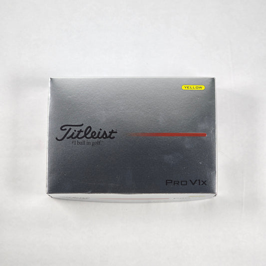2025 Titleist Pro V1x Yellow (x12) | Buy 5 for Free Shipping!