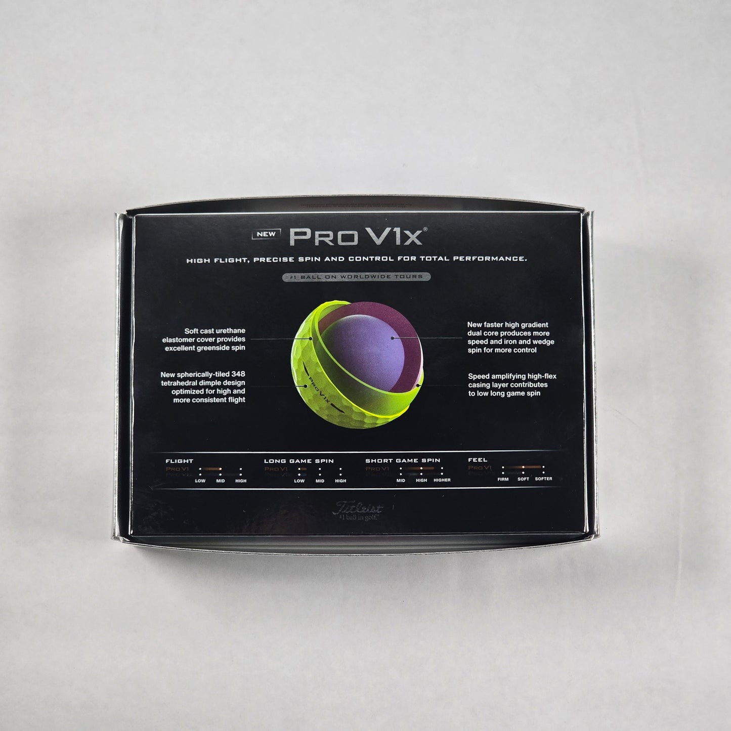 2025 Titleist Pro V1x Yellow (x12) | Buy 5 for Free Shipping!