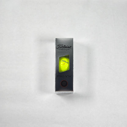 2025 Titleist Pro V1x Yellow (x12) | Buy 5 for Free Shipping!