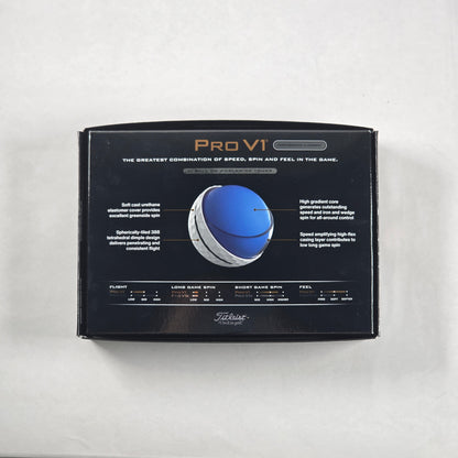 2025 Titleist Pro V1 Black Line (x12) | Buy 5 for Free Shipping!