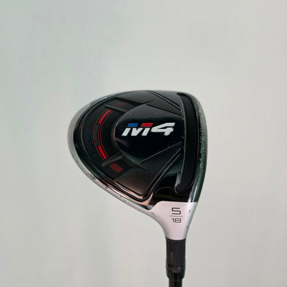 TaylorMade M4 5 Wood 18° | S Flex | Fujikura Atmos FW 6 S Flex Red