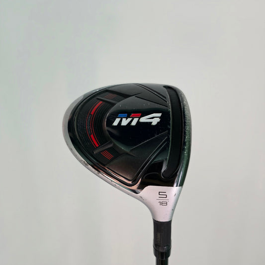 TaylorMade M4 5 Wood 18° | S Flex | Fujikura Atmos FW 6 S Flex Red