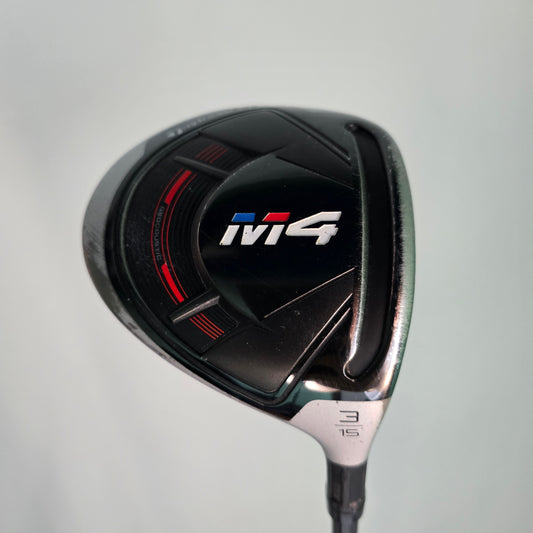 TaylorMade M4 3 Wood 15° | S Flex | Fujikura Atmos FW 6 S Flex Red