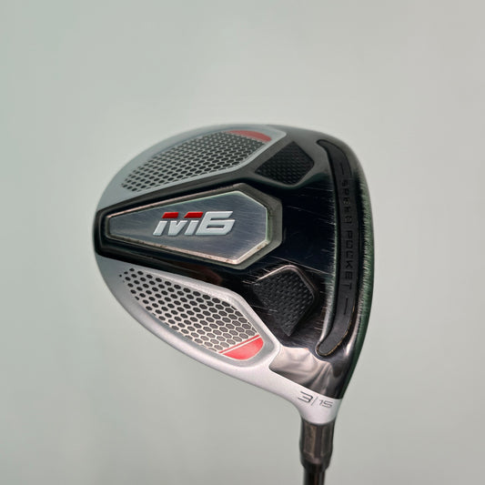 TaylorMade M6 3 Wood 15° | S Flex | Fujikura Atmos FW 6S Flex Red
