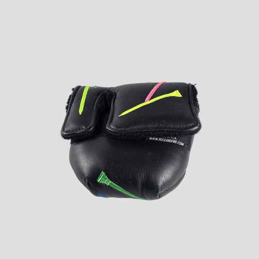 CUSTOM | Used Rose & Fire Multicolor Golf Tees Mallet Putter Headcover