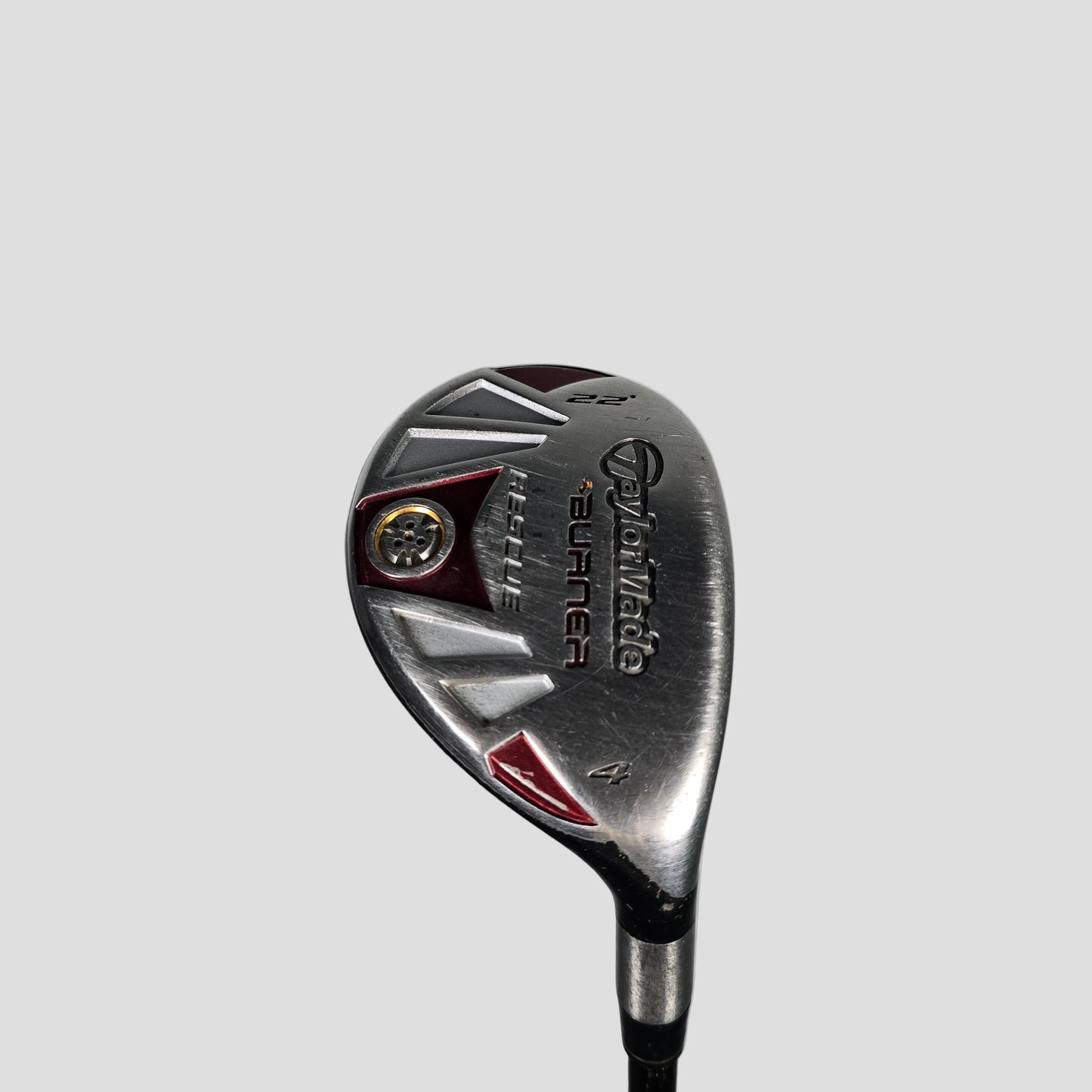 TaylorMade Burner Rescue 4 Hybrid 22° | S Flex | TaylorMade Burner REAX  Superfast 65