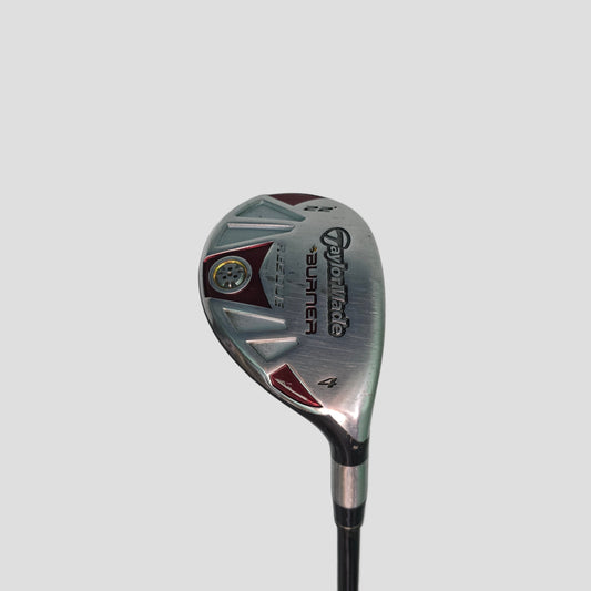 TaylorMade Burner Rescue 4 Hybrid 22° | S Flex | TaylorMade Burner REAX  Superfast 65