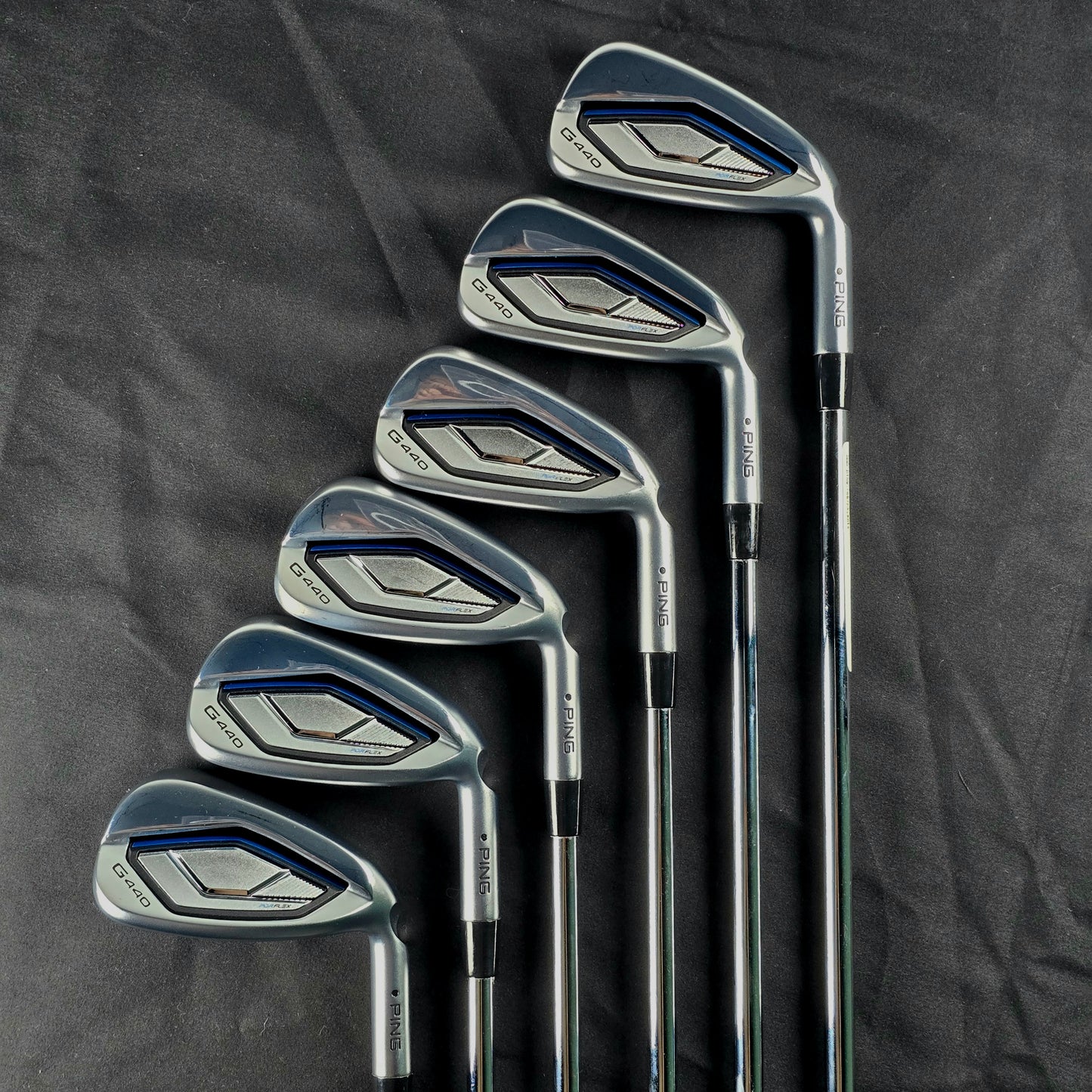 Ping G440 (5-9,Pw) 6pcs Iron Set | S Flex | Ping AWT 3.0 S