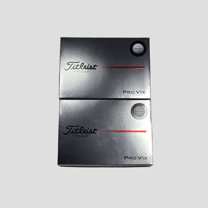 Two Dozen 2025 Titleist Pro V1x Blue Line (x24)