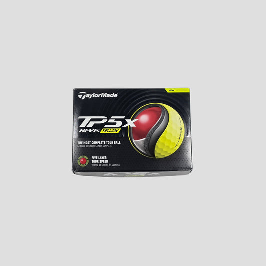 Two Dozen 2025 TaylorMade TP5x YELLOW (x24)