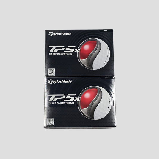 Two Dozen 2025 TaylorMade TP5x Balls (x24)