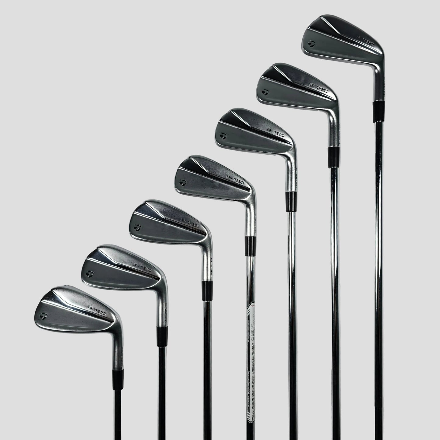 Std" | Taylormade (2021) P790 Iron Set 7pcs (4-9,Pw) | R Flex | True Temper Dynamic Gold 95 R300