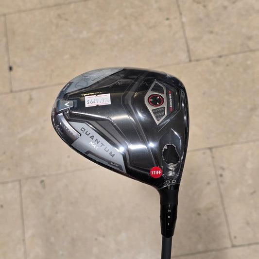 Callaway Quantum Max Driver Project X Denali Frost Silver 60 6.0 45.75"
