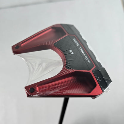 34" | Odyssey Square 2 Square TRI-HOT #7 Putter | Odyssey S2S Tri-Hot SL120 Stepless Black Steel