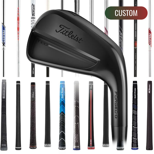 (CUSTOM) Titleist T100 Black Vapor Iron Set