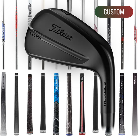 (CUSTOM) Titleist T250 Black Vapor Iron Set