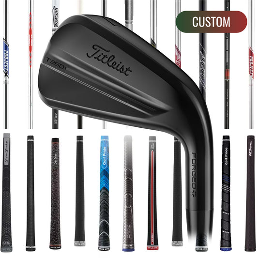 (CUSTOM) Titleist T350 Black Vapor Iron Set