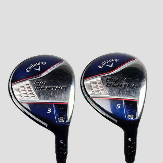 Callaway Big Bertha Woods #3 and #5 Bundle