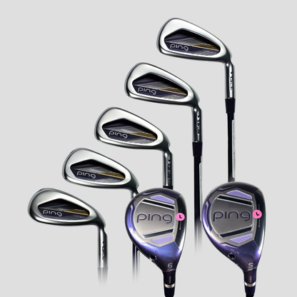 Ping G Le 4 Irons & Hybrids Combo Set Ping Alta Le I Lite Flex