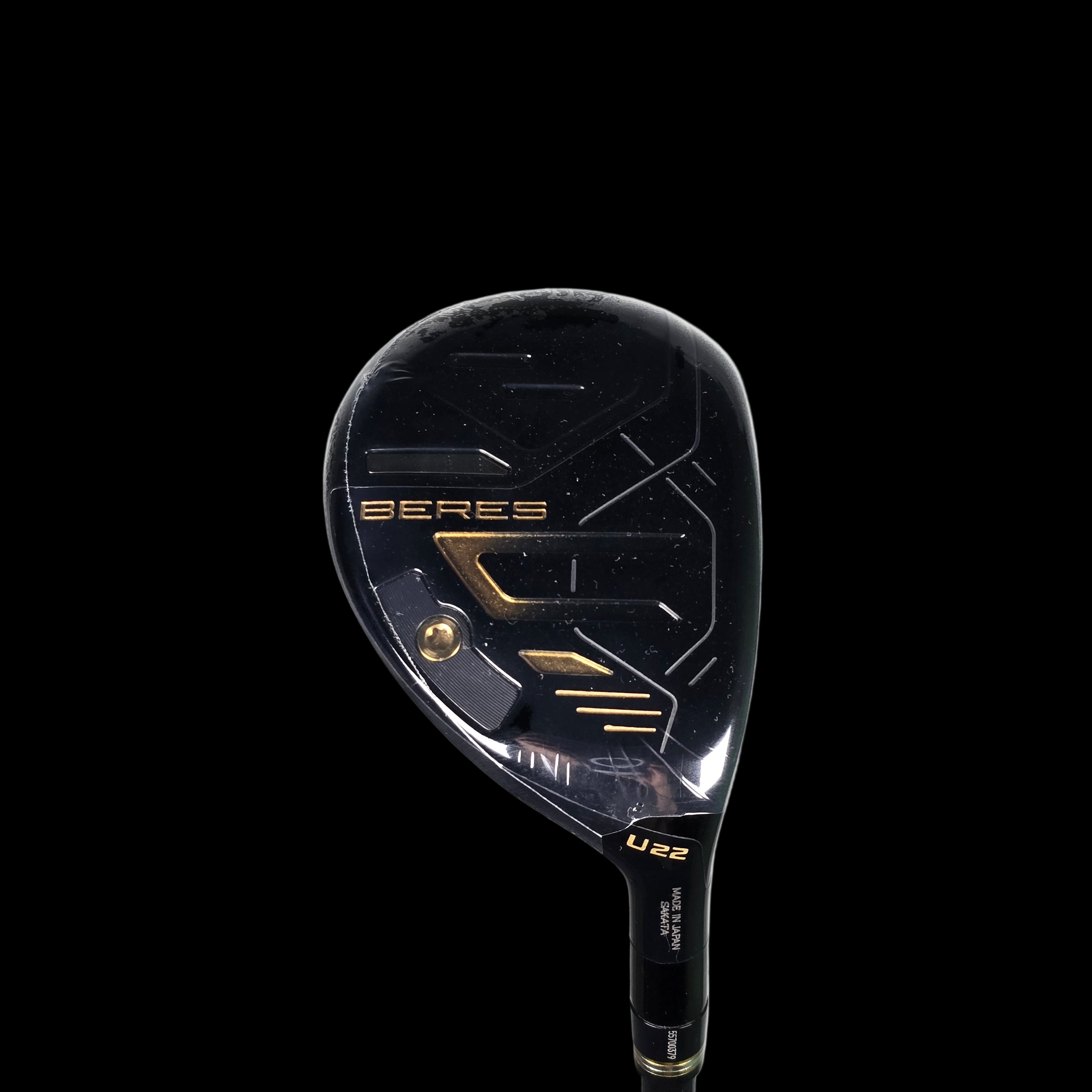 Honma BERES 09 Men's Black Edition 13pc Full Set + Caddie Bag