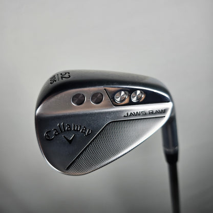 New Callaway JAWS RAW Chrome Wedge 52° 10 | S Grind | True Temper Dynamic Gold Spinner 115 Steel