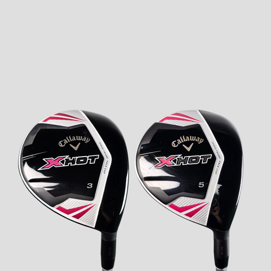 Ladies Callaway 2013 X-Hot Fairway Wood Bundle