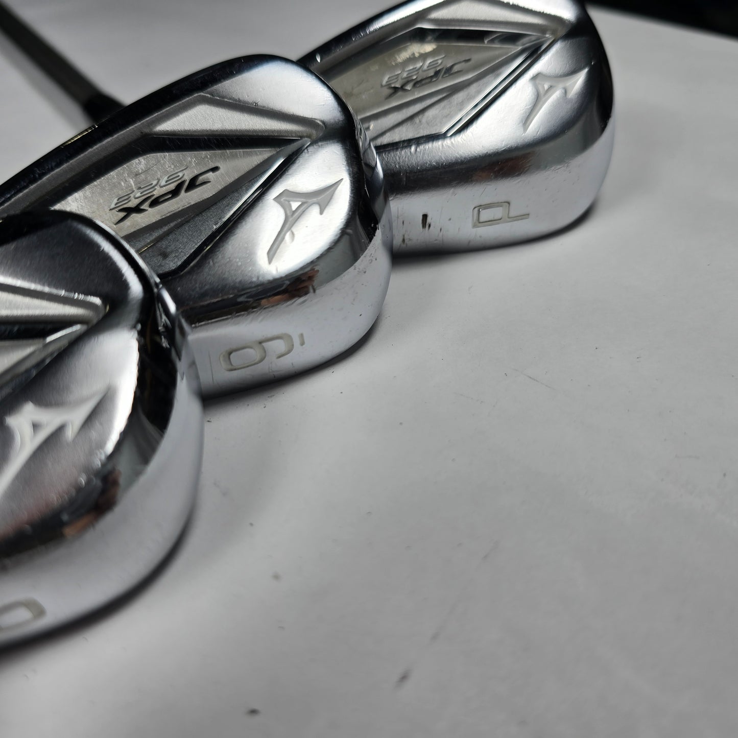 +0.25" | Mizuno JPX 923 Forged Iron Set 6pcs (5-9,Pw) | R Flex | KBS Tour C-Taper Lite 105R