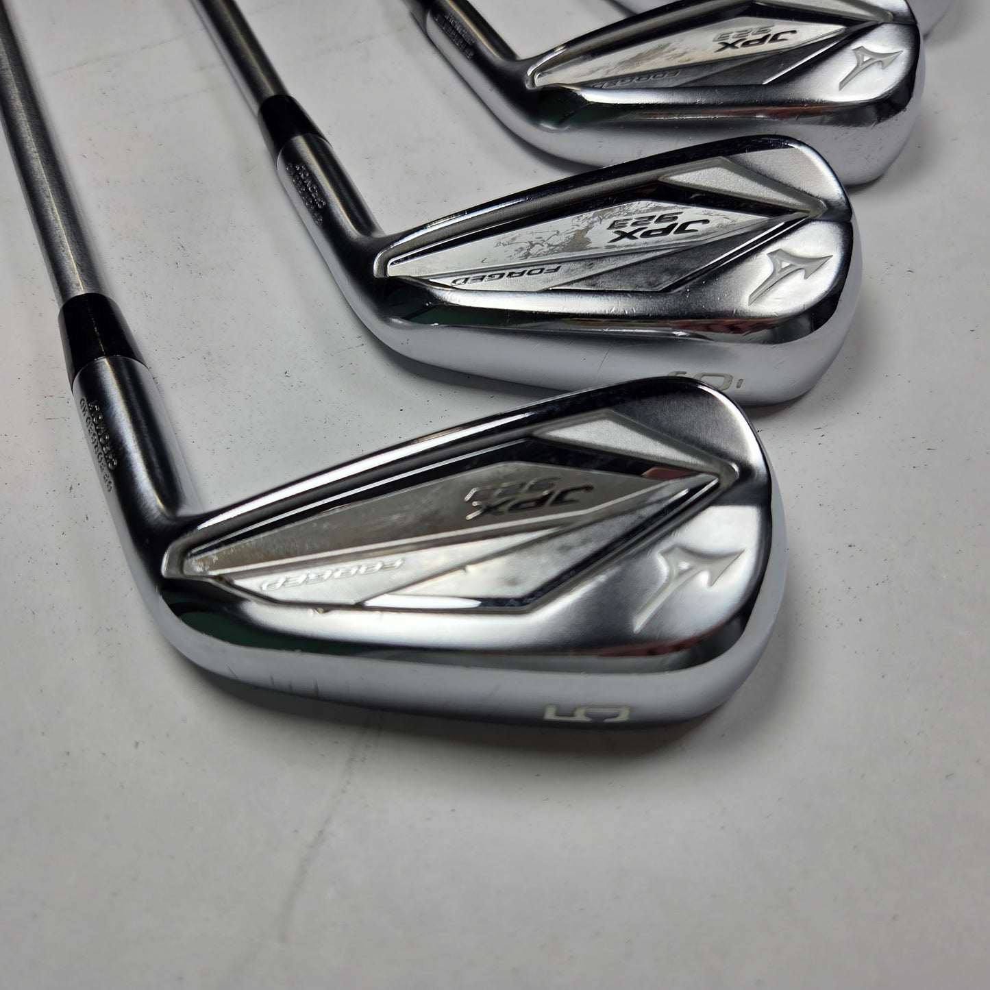 +0.25" | Mizuno JPX 923 Forged Iron Set 6pcs (5-9,Pw) | R Flex | KBS Tour C-Taper Lite 105R