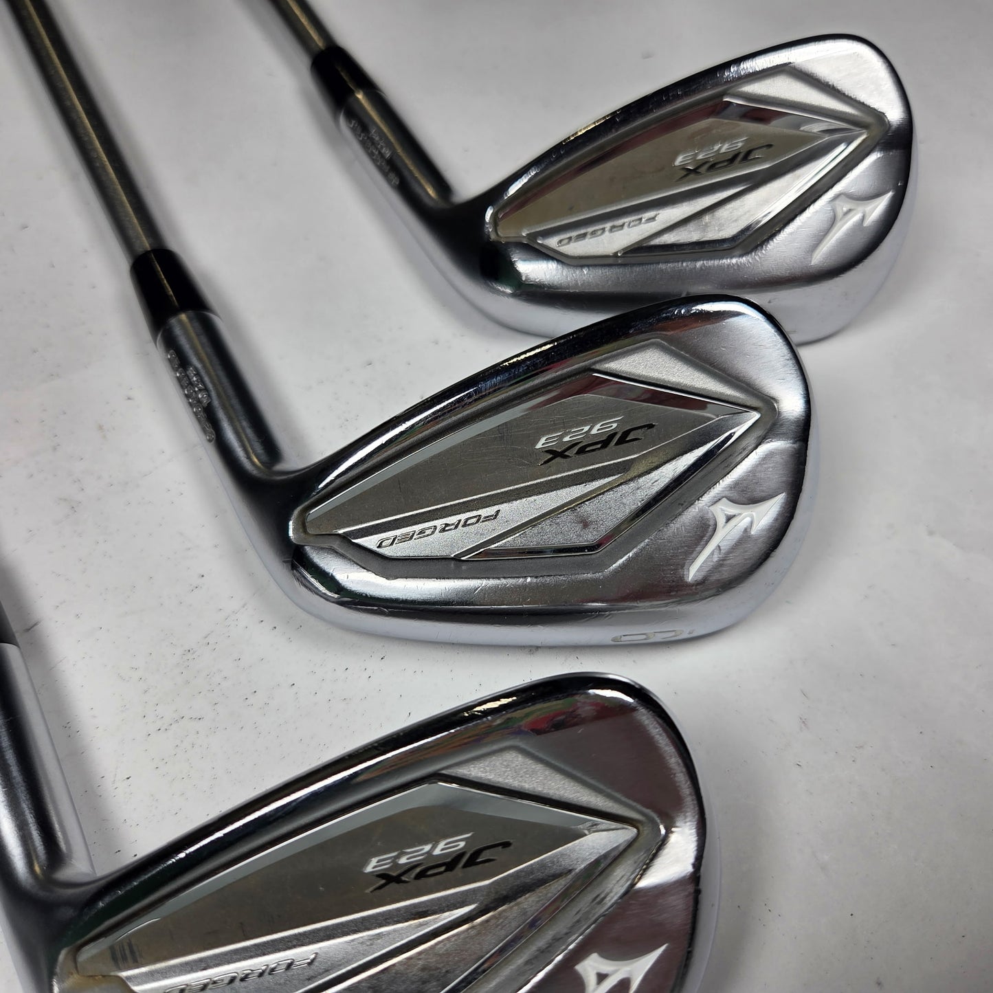 +0.25" | Mizuno JPX 923 Forged Iron Set 6pcs (5-9,Pw) | R Flex | KBS Tour C-Taper Lite 105R