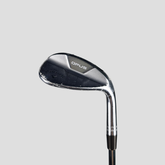 New Callaway Opus Brushed Chrome Wedge 50° 10 | S Grind | True Temper Dynamic Gold MID 115 Wedge Steel
