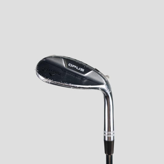 New Callaway Opus Brushed Chrome Wedge 58° 6 | T Grind | True Temper Dynamic Gold MID 115 Wedge Steel