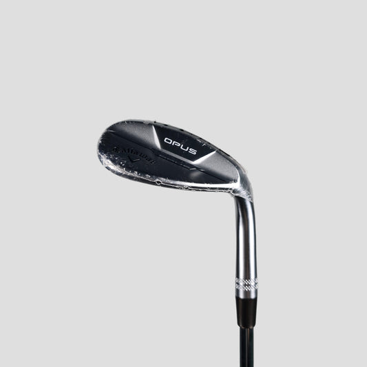 New Callaway Opus Brushed Chrome Wedge 58° 8 | C Grind | True Temper Dynamic Gold MID 115 Wedge Steel
