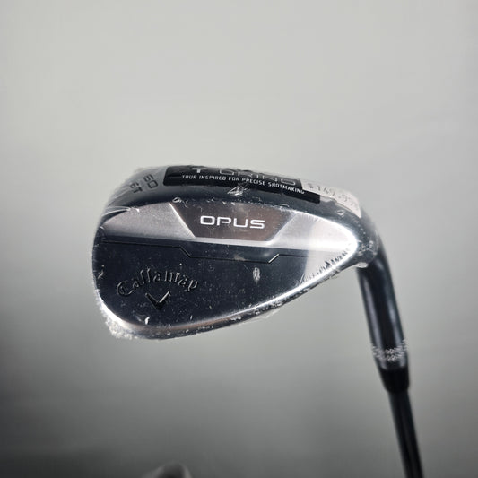 New Callaway Opus Brushed Chrome Wedge 60° 6 | T Grind | True Temper Dynamic Gold MID 115 Wedge Steel