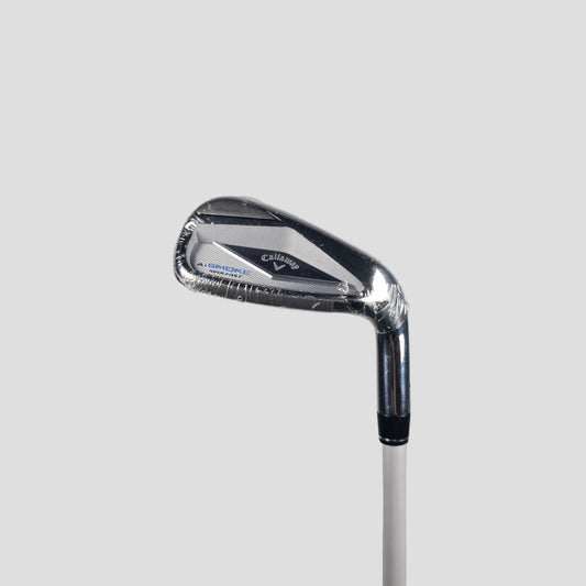 New Women's Callaway Paradym Ai Smoke MAX Fast Sand Wedge 56° | L Flex | Mitsubishi Eldio Blue/White 40 IR/HYB Graphite