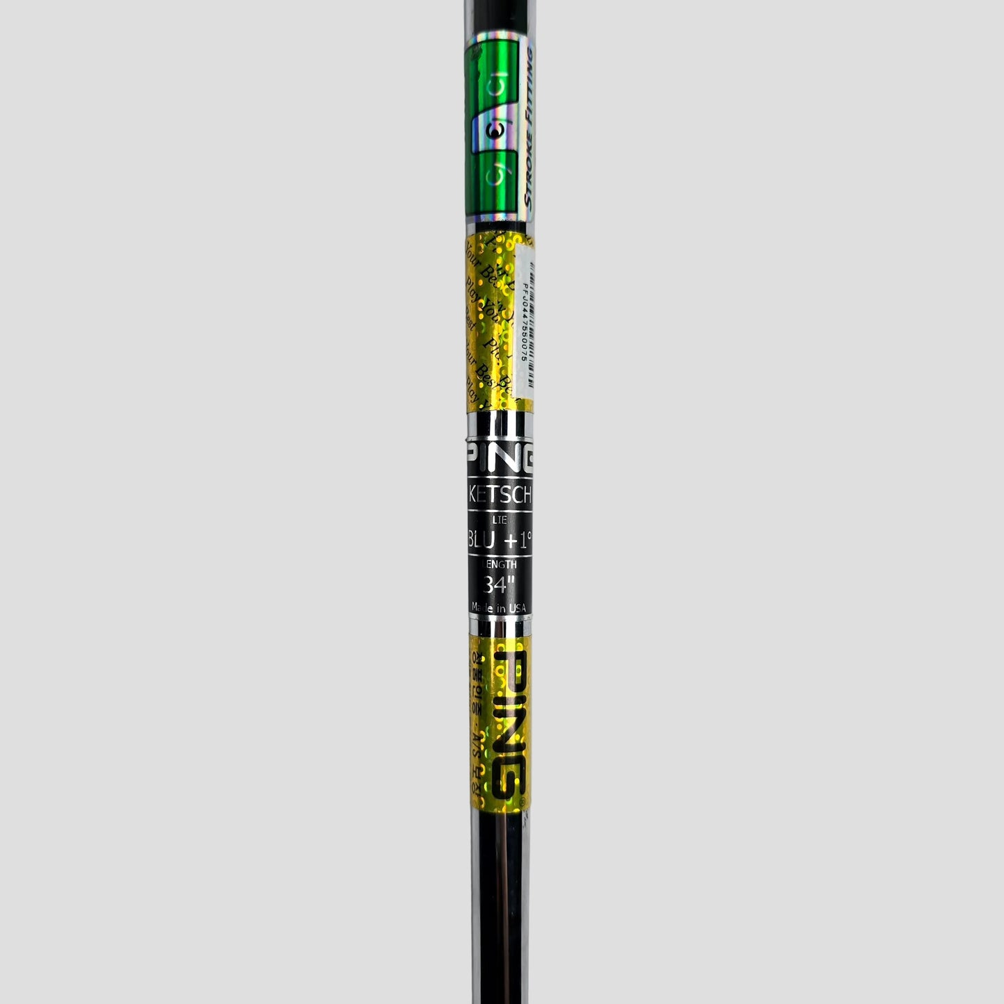 34" Ping Ketsch Putter +1° Lie Angle