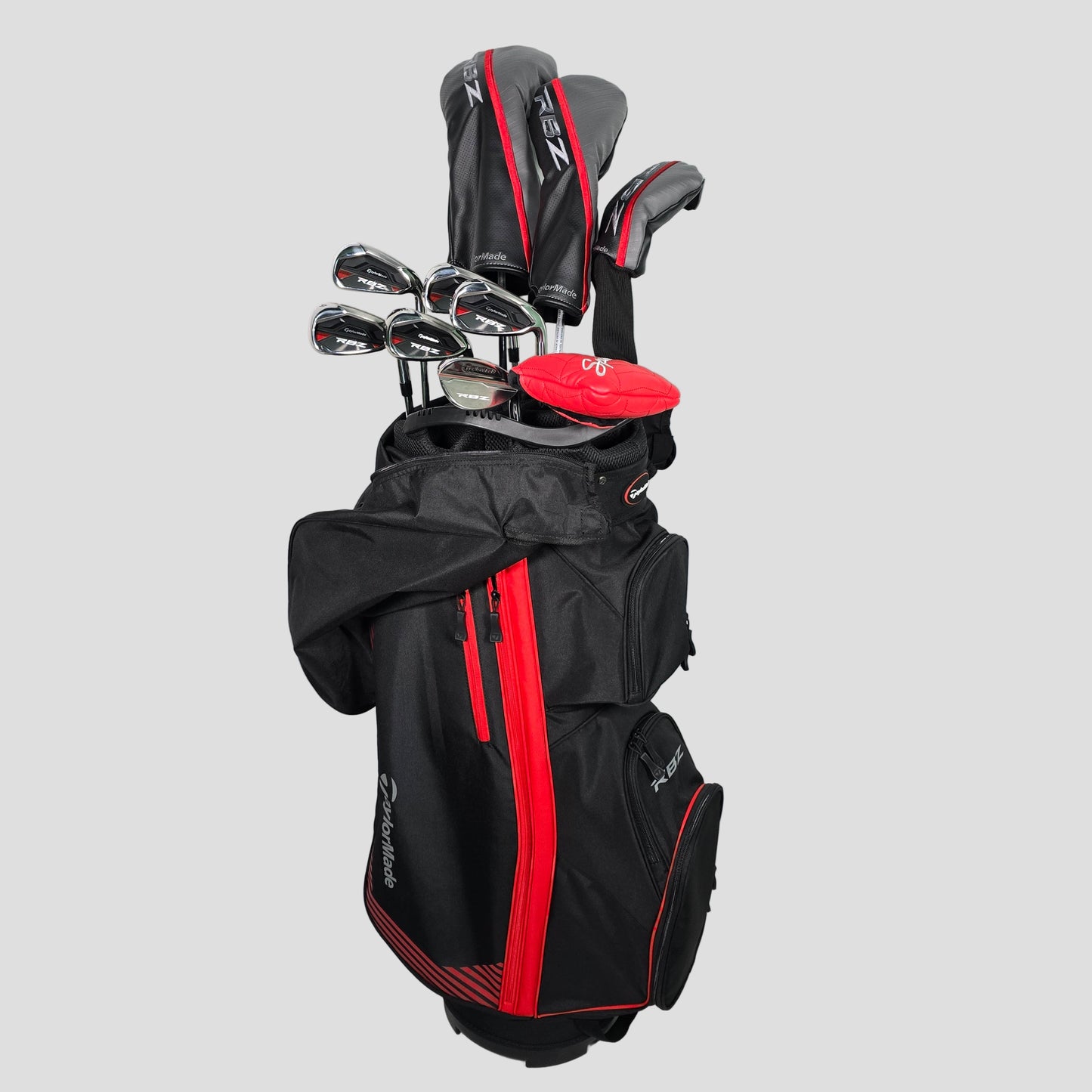 (USED) 2025 TaylorMade RBZ 11pc Full Set | S Flex | Stock TaylorMade RBZ 55/65 Graphite Shaft