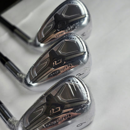 Taylormade Qi Max Irons 5-PW REAX 65 R Black Graphite Shaft