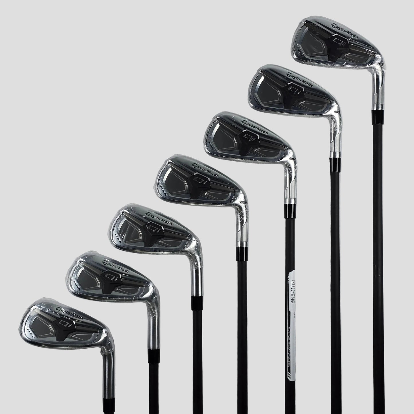Taylormade Qi Max Irons 5-PW REAX 65 R Black Graphite Shaft