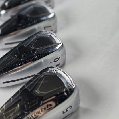 Taylormade Qi Max Irons 5-PW REAX 65 R Black Graphite Shaft